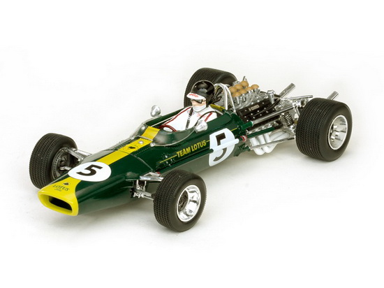 Модель 1:18 Lotus Ford 49 №5 Winner Dutch GP (Jim Clark)