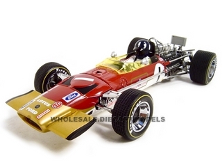 Модель 1:18 Lotus Ford 49B №1 «Gold Leaf» Monaco GP (Graham Hill)