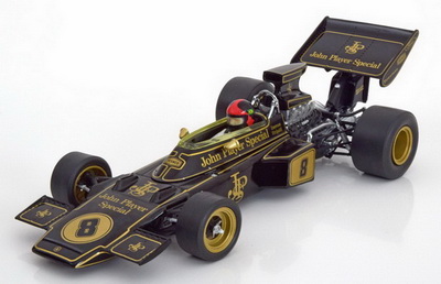 Модель 1:18 Lotus Ford 72D №8 «JPS» Winner British GP, World Champion (Emerson Fittipaldi) (L.E.1900pcs)