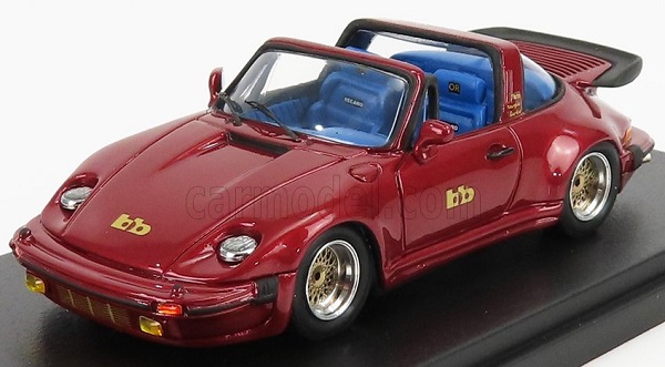 Модель 1:43 Porsche 911 928 930 turbo Buchmann Targa (open) - ruby red met/blue