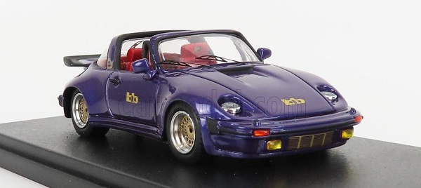 Модель 1:43 Porsche 911 928 930 turbo Buchmann Targa (open) - purple met/red
