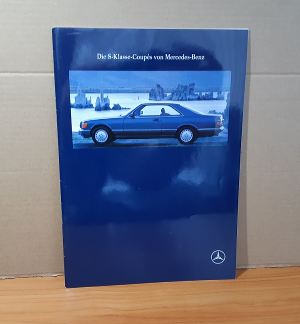 Модель 1:1 Die S-Klasse-Coupes von Mercedes-Benz katalog