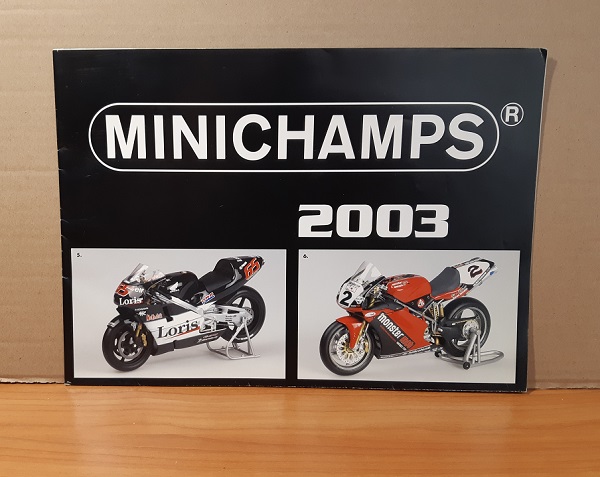 Модель 1:1 Minichamps 2003 Каталог
