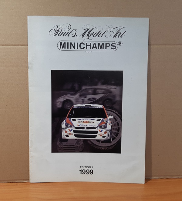Модель 1:1 Minichamps Каталог Edition 3 1999