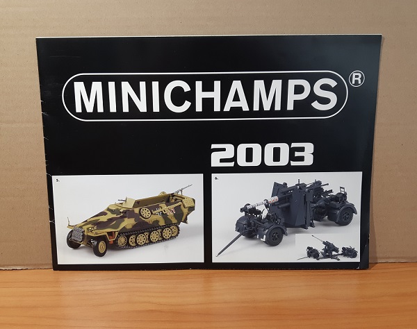 minichamps 2003 Каталог B-4034 Модель 1:1