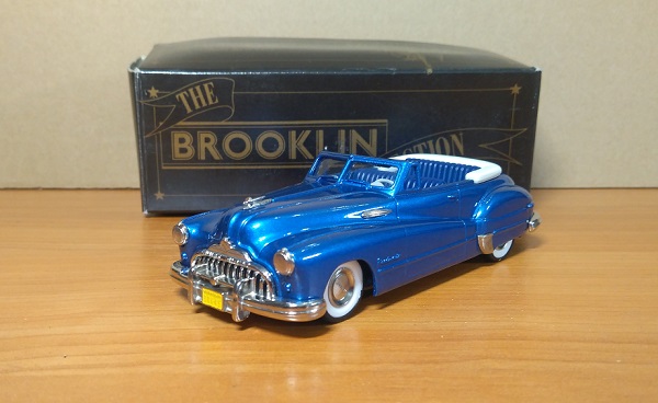 Модель 1:43 Buick Roadmaster Convertible - blue
