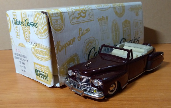 Модель 1:43 Lincoln Continental - maroon