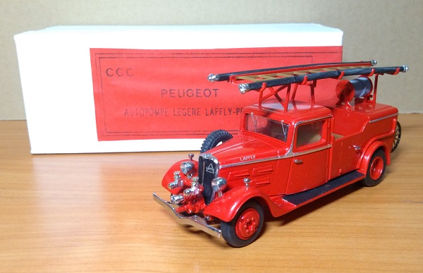 Модель 1:43 Peugeot Autopompe Legere Laffly M.K.C.