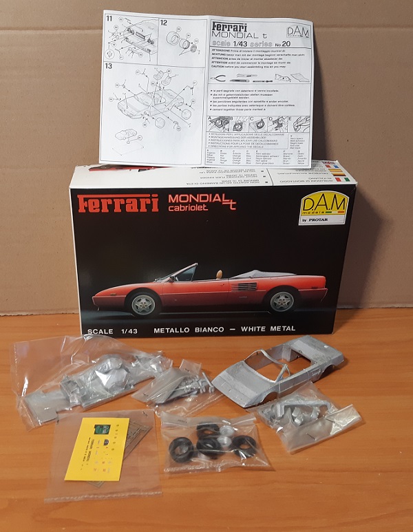 Модель 1:43 Ferrari Mondial cabriolet (KIT)
