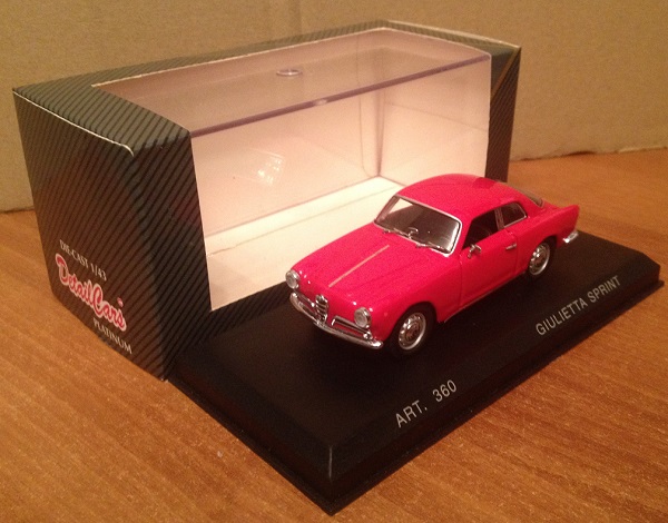 Alfa Romeo Sprint Coupe - red