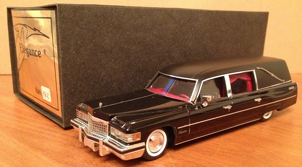 Модель 1:43 Cadillac Miller-Meteor Landau Funeral Coach - black