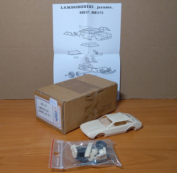 lamborghini jarama 400 gts (kit) ESDO43K Модель 1:43