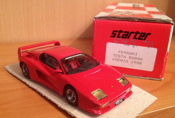 Модель 1:43 Ferrari testa rossa koenig