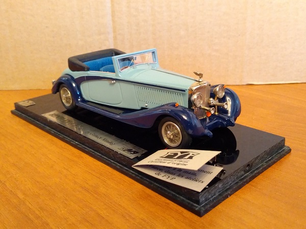 Модель 1:43 Bentley 3.5L Gurney-Nutting - 2-tones blue