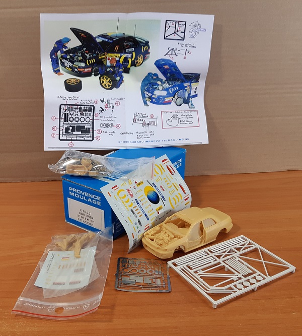 Subaru Impreza 1st RAC & MC 1995 Gift Assistance (KIT)