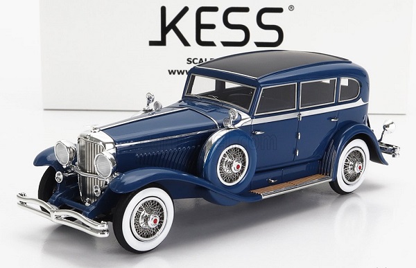 Duesenberg - Model J Berline Clear Vision Sedan By Murphy - 1929 - Blue KE43055040 Модель 1:43