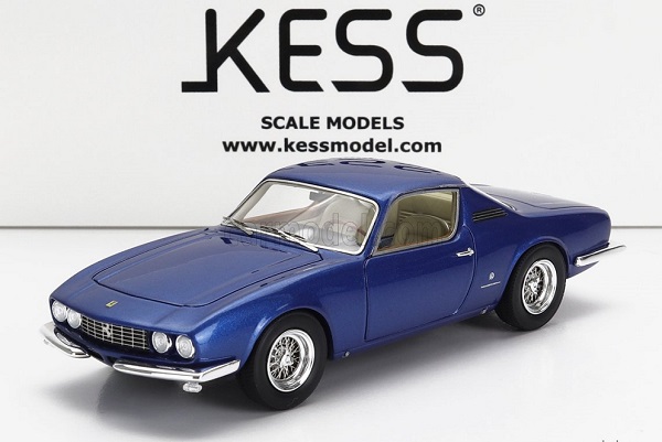 Ferrari 330 GTC Coupe Michelotti - 1966 - Blue Met. KE43056342 Модель 1:43