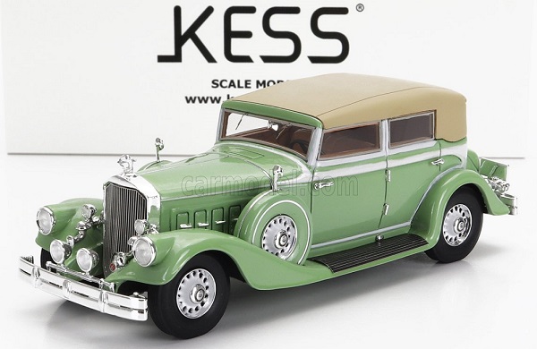 pierce arrow 124 convertible berline sedan le baron closed - 1933 - light green KE43059000 Модель 1:43