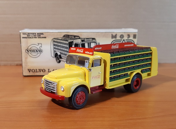 Модель 1:48 Volvo L465 «Coca-Cola» - yellow/red