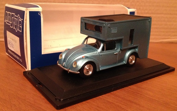 Модель 1:43 Volkswagen Beetle Camping Car - Metallic Blue
