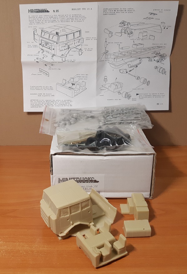 berliet tpo 15a (kit) MT85 Модель 1:50