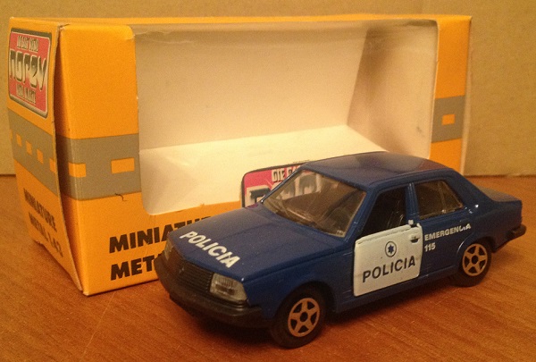 Модель 1:43 Renault 18TL Police