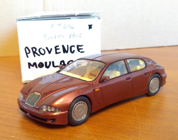 bugatti eb 112 - reddish brown PM694 Модель 1:43