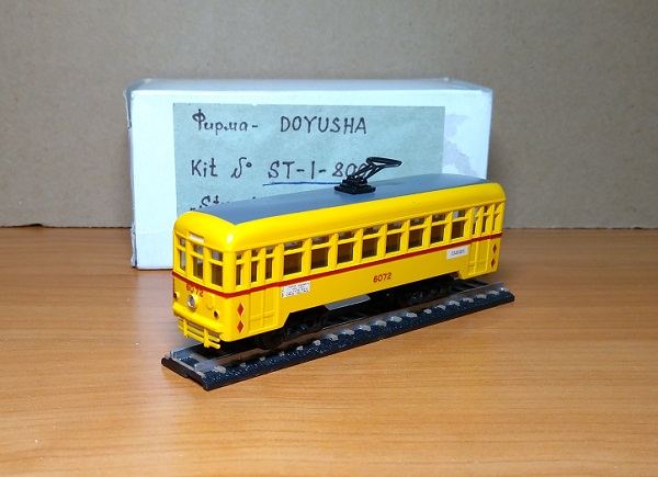 Модель 1:87 Tokyo Tram 6000-series