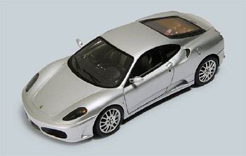 Модель 1:43 Ferrari F430 Silver Tuning (Спорт-пакет, колесные диски OZ и сиденья-ковши)