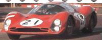Модель 1:43 Ferrari 330 P3 №21 Le Mans (Lorenzo Bandini - Jean Guichet)