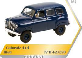 renault colorale 4x4 - blue 7711423250 Модель 1:43