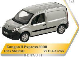 Модель 1:43 Renault Kangoo II Express - gris sideral