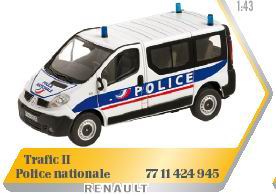 renault trafic 2 police nationale 7711424945 Модель 1:43