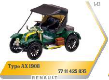 renault type ax 7711425835 Модель 1:43