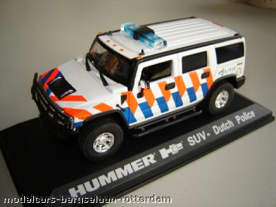 Модель 1:43 Hummer H2 Holland Police