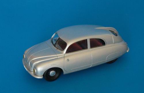 Модель 1:43 Tatra 601 «Tatraplan» Monte-Carlo Coupe - silver