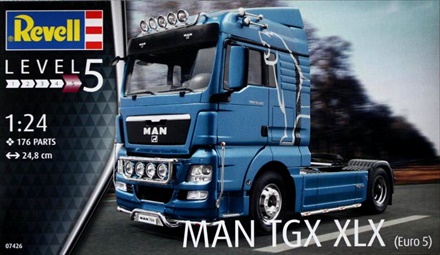 Модель 1:24 MAN TGX XLX