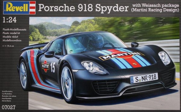 Модель 1:24 Porsche 918 Spyder 