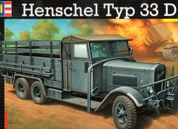 Модель 1:35 Henschel 33D1