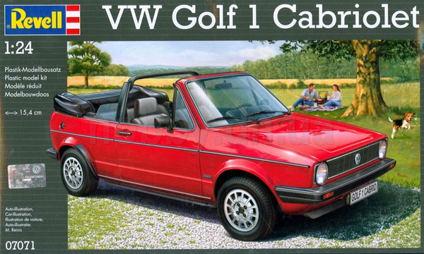 Модель 1:24 Volkswagen Golf Cabrio KIT