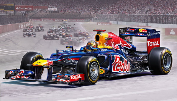Модель 1:24 Red Bull Racing RB8 (Sebastian Vettel) KIT
