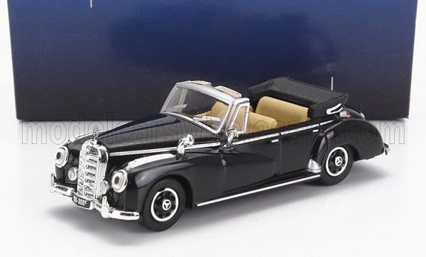 mercedes-benz type 300c cabrio (open) 1956 - black 38427 Модель 1:87