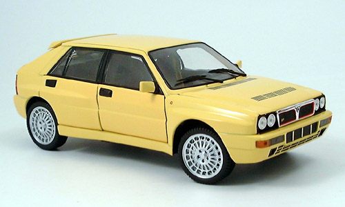 Модель 1:18 Lancia HF Delta Integrale Evo II - yellow