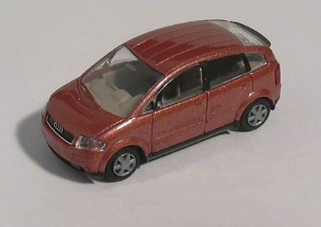 Модель 1:87 Audi A2 - brown met-red