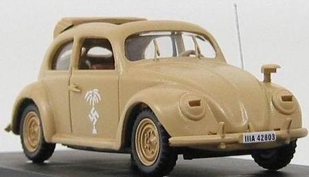 Модель 1:43 Volkswagen Beetle Africa Korps - Rommel Military Sand