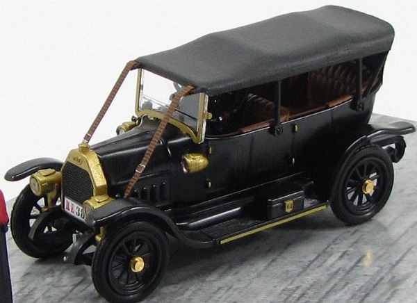 Модель 1:43 FIAT Zero 200th Anniversary Carabinieri With 2 Figures (1906), black