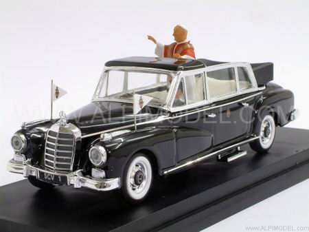 Mercedes-Benz 300 D Limousine With Pope - Papa Giovanni XXIII RIO4100/P Модель 1:43