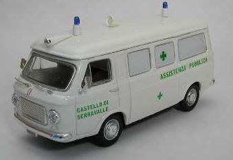 fiat 238 ambulanza croce verde castello di serravalle RIO414105 Модель 1:43