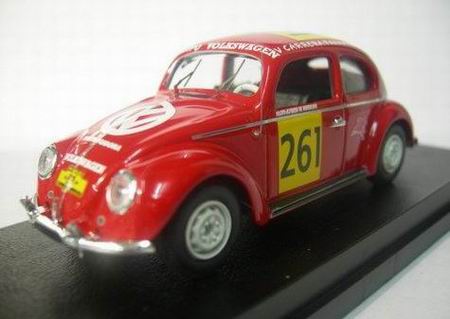 volkswagen beetle №261 carrera panamericana RIO4197 Модель 1:43