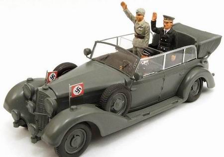 Модель 1:43 Mercedes-Benz 770 K WEHRMACHT - Mussolini & Hitler MEETING in Germany
